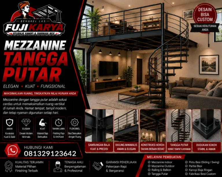 Mezzanine Tangga Putar