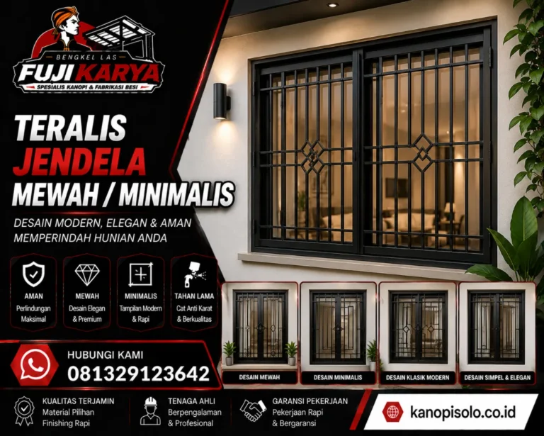 Teralis Jendela Mewah/Minimalis