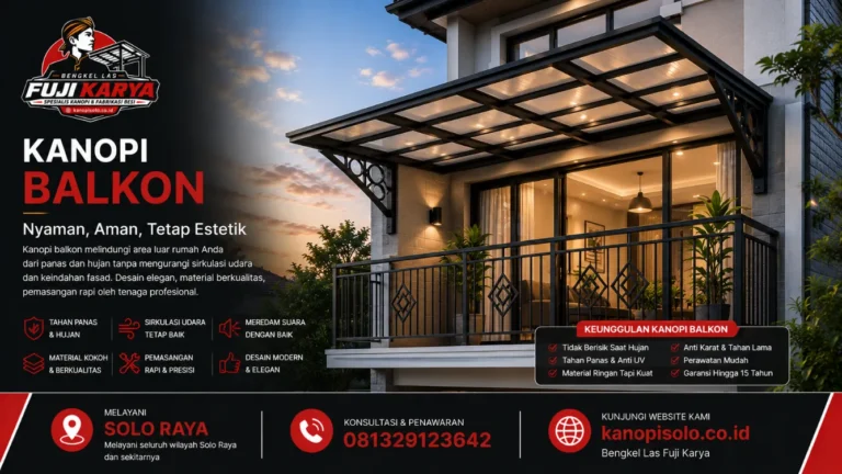 Kanopi Balkon