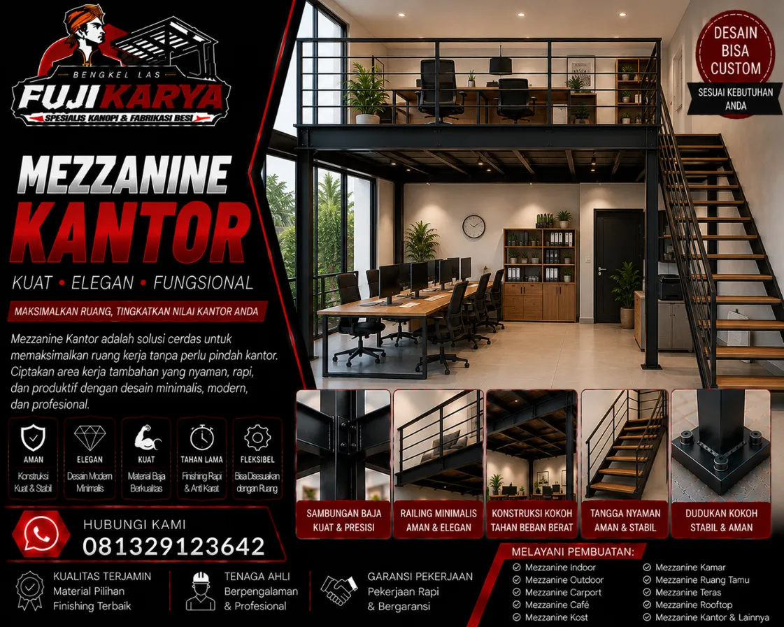 Jasa Pembuatan Mezzanine Untuk Kantor