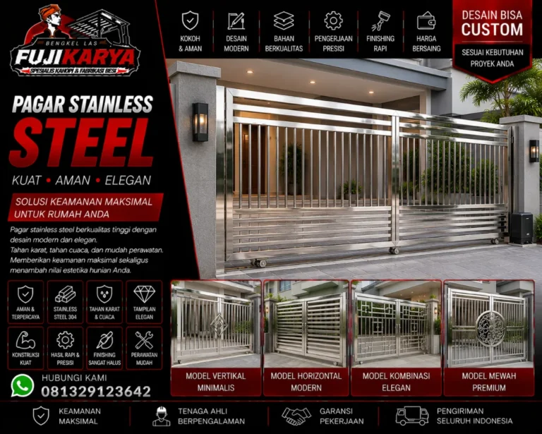 Pagar Stainless Steel