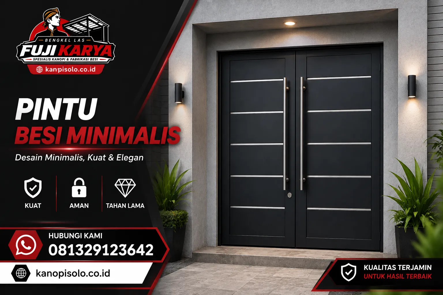 Jasa Pembuatan & Pasang Pintu Solo Raya
