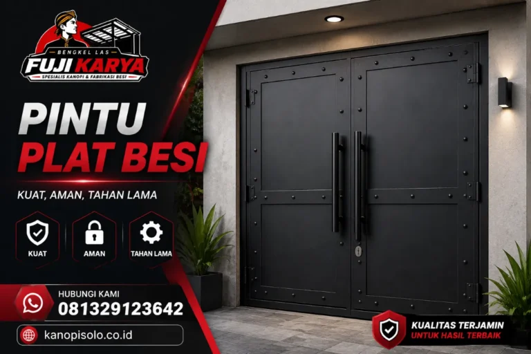Pintu Plat Besi