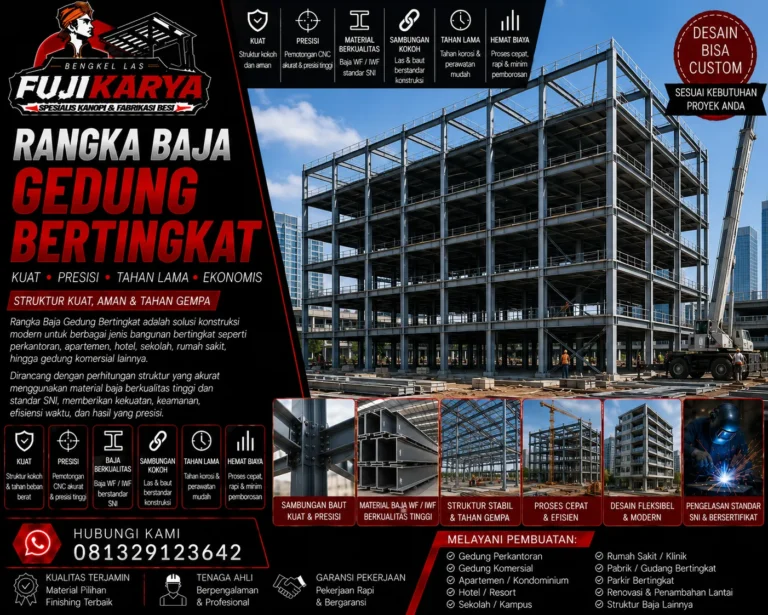 Rangka Baja Gedung Bertingkat